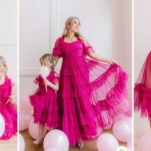 Ivy City Whimsical Dress in Pink (plus size) | Black Tie, Wedding, Formal Event